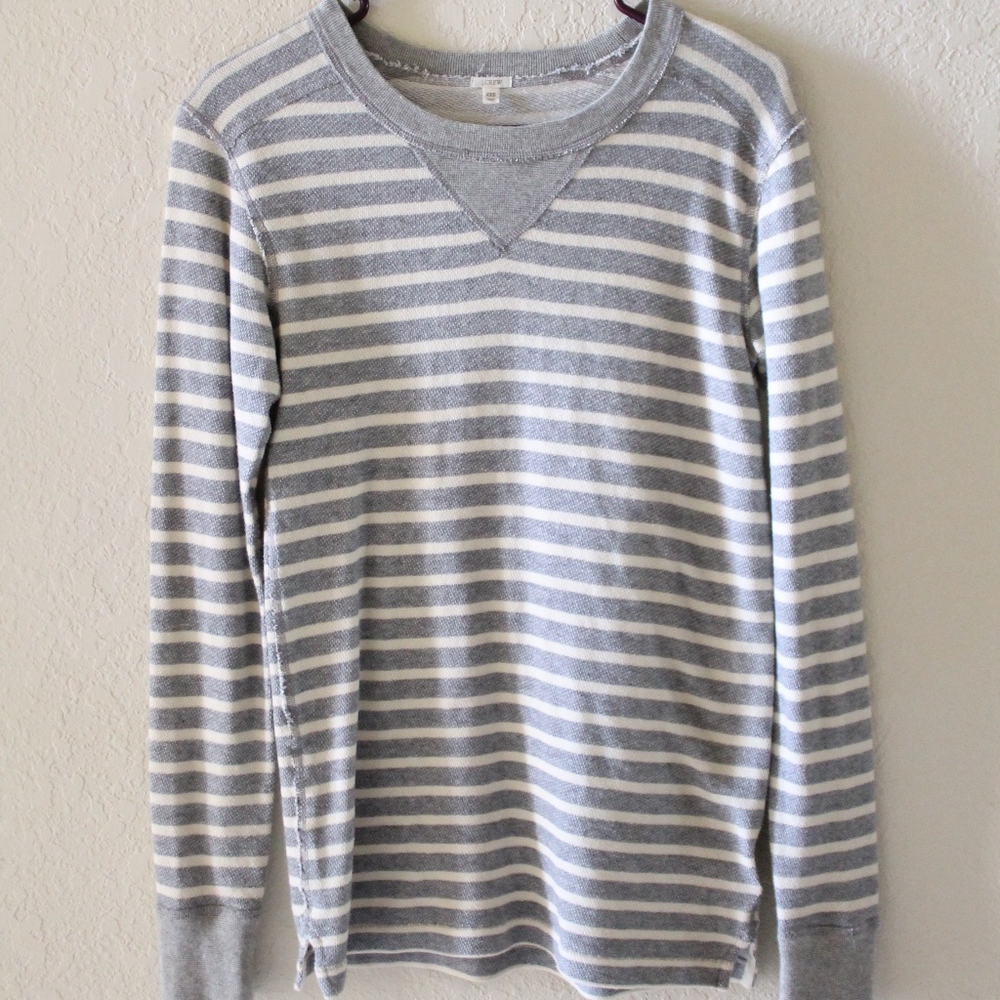 NWT J.CREW LONG SLEEVE STRIPE KNIT